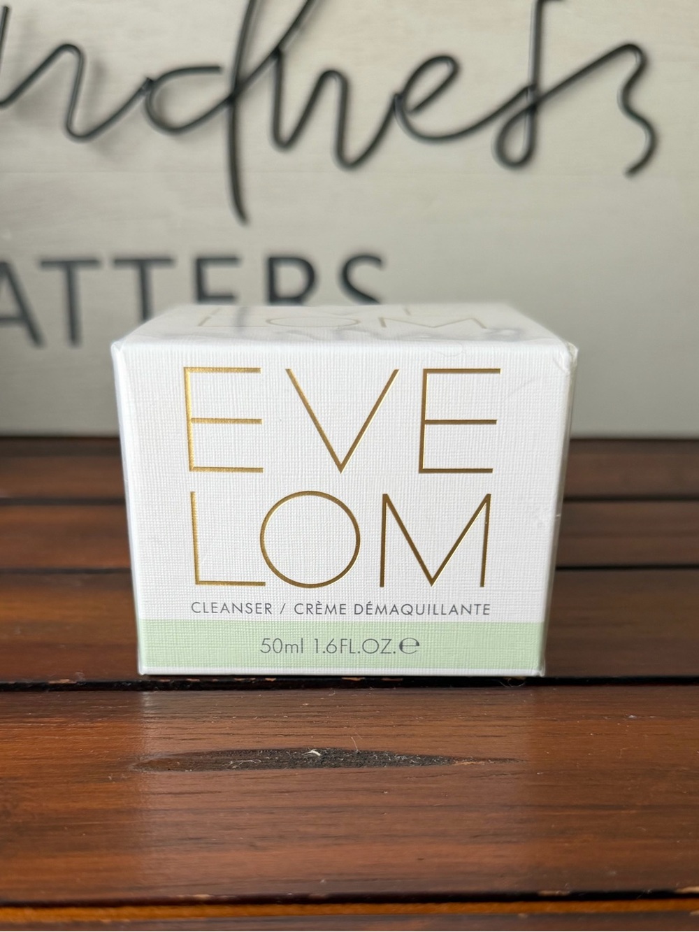 Eve Lom Cleanser - White & Mint Box